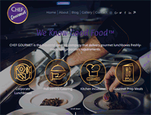 Tablet Screenshot of chefgourmetllc.com